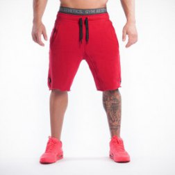 Men's Casual Drawstring Running Biking Athletic Sweatpant Short Gym Shorts