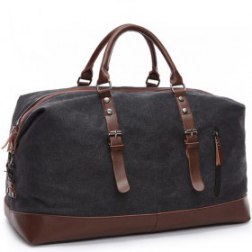 Canvas Travel Bag Gym Duffel Camping Bag