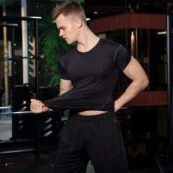 Men's Compression Quick Dry Sports Elastic T-shirts