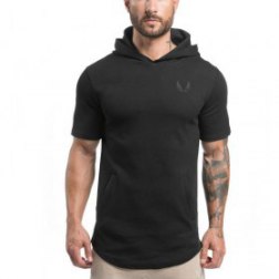 Men's Gym Bodybuilding Hoodie T-shirt