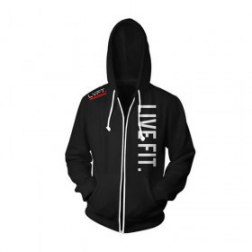 Men's Winter Thickening Gym Hooded Jacket