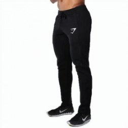 Men's Solid Color Gym Jogger Pants