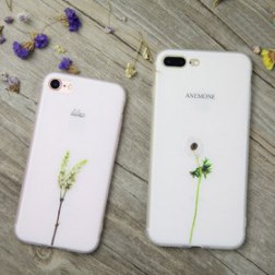 Full Cover Silicone Embossed Mobile Phone Case for iPhone