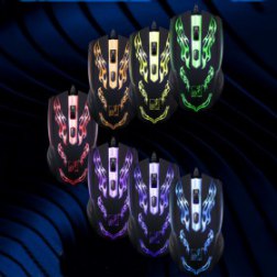 USB Colorful light Wired Optical gaming mouse