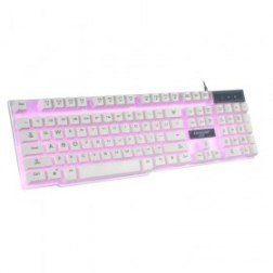 Mad Warrior  Backlit Ergonomic Gaming Keyboar