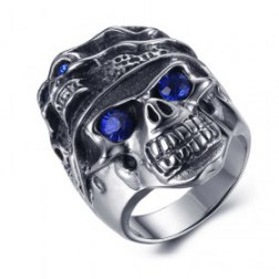 Big skeleton man ring