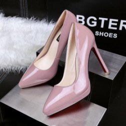 Pointed Thick With High Heels