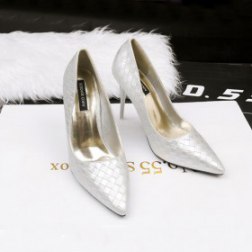 Fine With Hollow Out Tassel High Heels