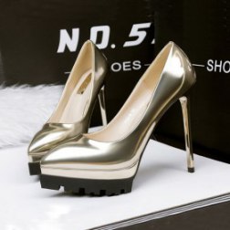 Shallow Mouth Show Thin High Heels