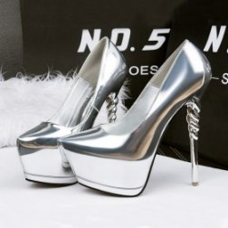 Shallow Mouth Pointed Shoes High Heel