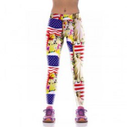 Print Women Sexy Run Fitness Sport Leggings