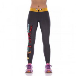 Adventure Time Jack Printed Gym Leggings