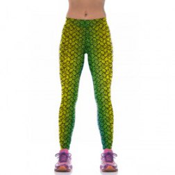 Snake Scales print leggings