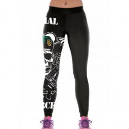 Digital printing fitness pants