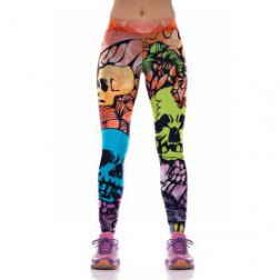 Skull Workout Leggins