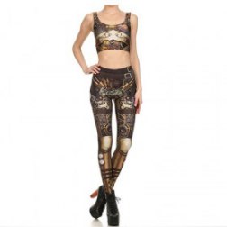 Steampunk Legging And Top