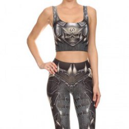 Barbarian Crop Legging And TOP