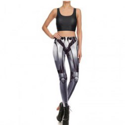 Robot Print Legging And Top