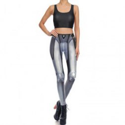 Iron Metal Armor Legging And Top