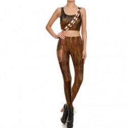 Gun Armor Printed Legging And Top