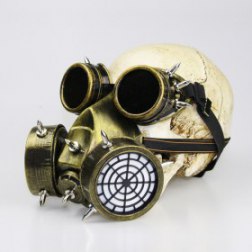 Resin Vintage Dr. Beulenpest Steampunk Plague Doctor Mask