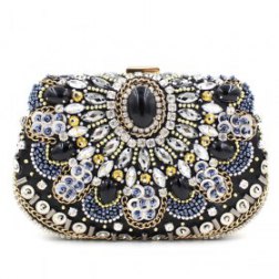 Gem Studded Dinner Bag