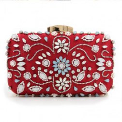 Hand-made Diamond Clutch