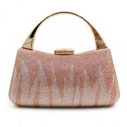 Shoespie Vintage Jewelled Clutch Bag