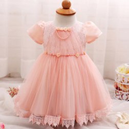 Girl Short Sleeve Tutu Birthday Party Big Bow Flowers Tulle Princess Dress