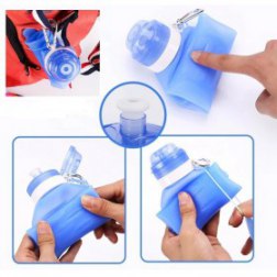 600ML Collapsible Travel Water Bottles