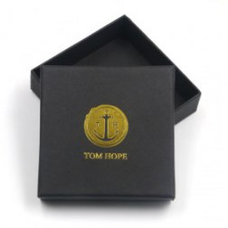 Black Anchor Bracelet Gift Box