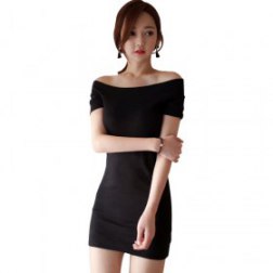 Women's Casual Short Sleeve  T-shirt Dress
