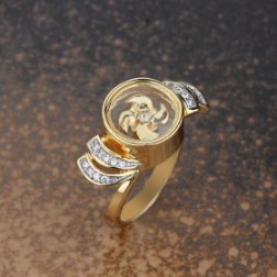 Gold Plated Thin Band Ring