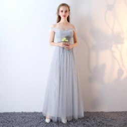 Sexy Off The Shoulder Elegant Lace Long Evening Gowns