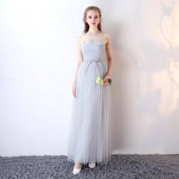 Sexy Hanging Neck Elegant Lace Long Evening Gowns