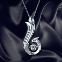 Women Necklace Crystal Jewelry Clavicle Chain