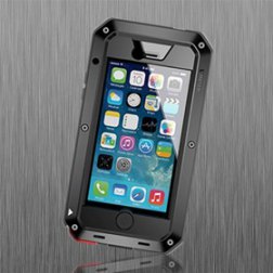Water Resistant Shockproof Aluminum Military Bumper Shell iPhone Case