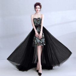 Fashion Front Short Back Long Sweetheart Cocktail Dress