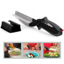 Clever Cutter 2-in-1 Knife & Cutting Board Scissors