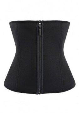 Clip and Zip Waist Trainer Corset Women Neoprence Worked Out Sweat Vest