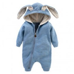 Baby Cutest Warm Bunny Rompers - Autumn Winter Edition