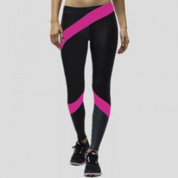 Women's Stitching Color Yoga Pants Running Tights