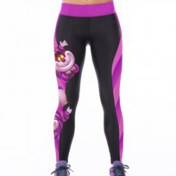 Women's 3D Digital Print Owl Tight Running Fitness Pants