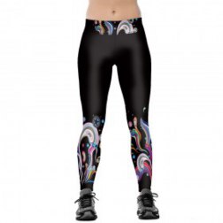 Women's 3D Printed Yoga Running Fitness Workout Leggings Pant