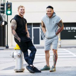 Men's Jogger Workout Sweat Shorts