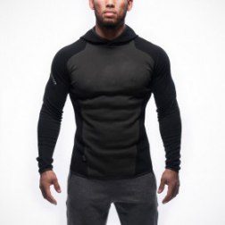 Men's Hit Color Sport Pullover Sport Hoodie