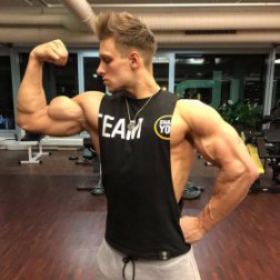 Men's Crew-neck Sport Athletic Tank Top