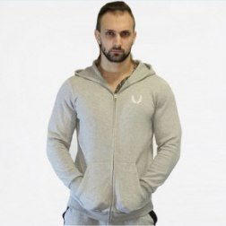 Men's Gym Zipper Up Hoodies Jacket