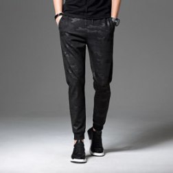 Men's Camo Floral Printed Beam Foot Trousers Sport  Pant