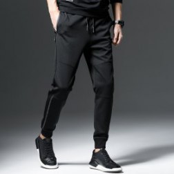 Men's Casual Trouser Zipper Pocket Pants